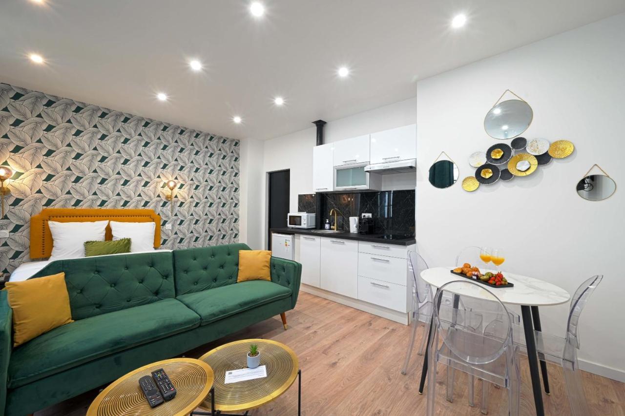Modern Studio Apartment For 3 Parigi Esterno foto