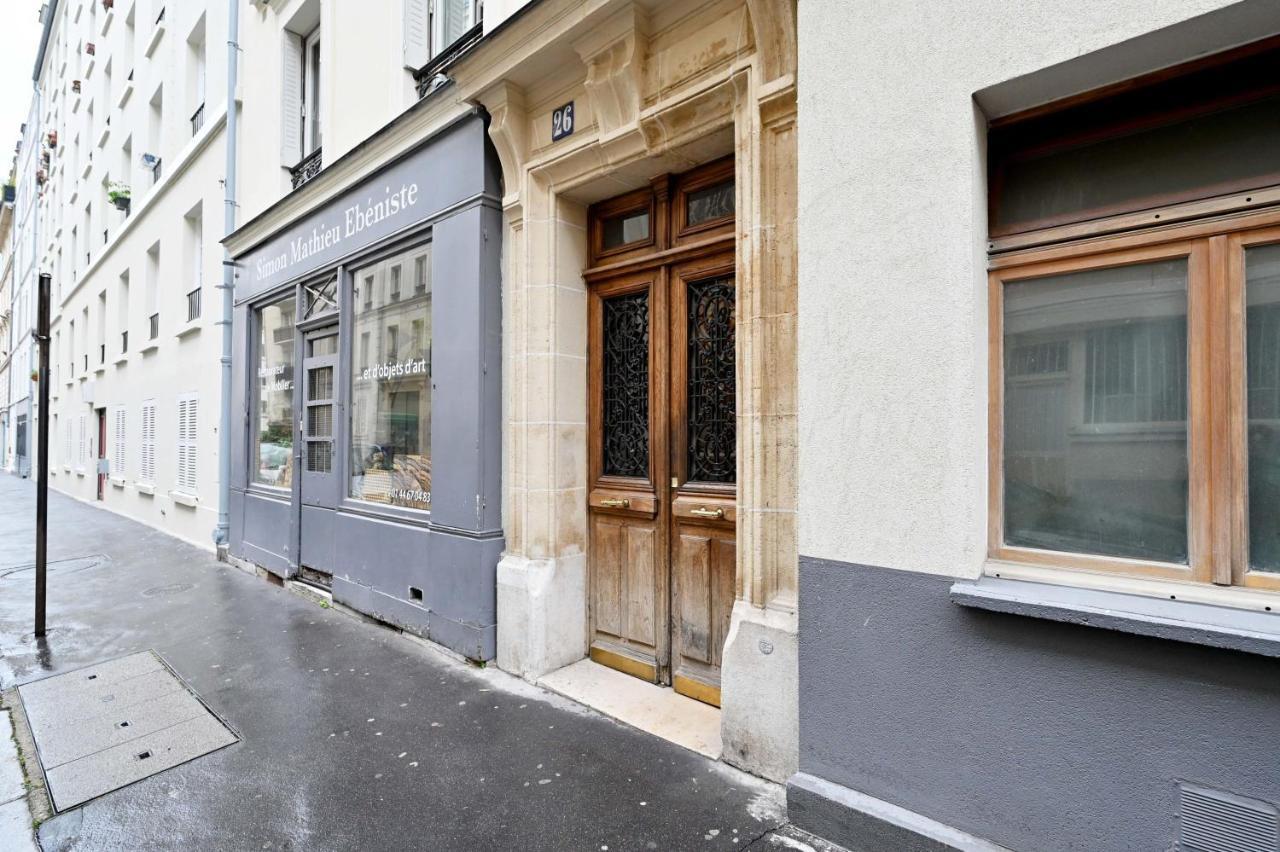 Modern Studio Apartment For 3 Parigi Esterno foto
