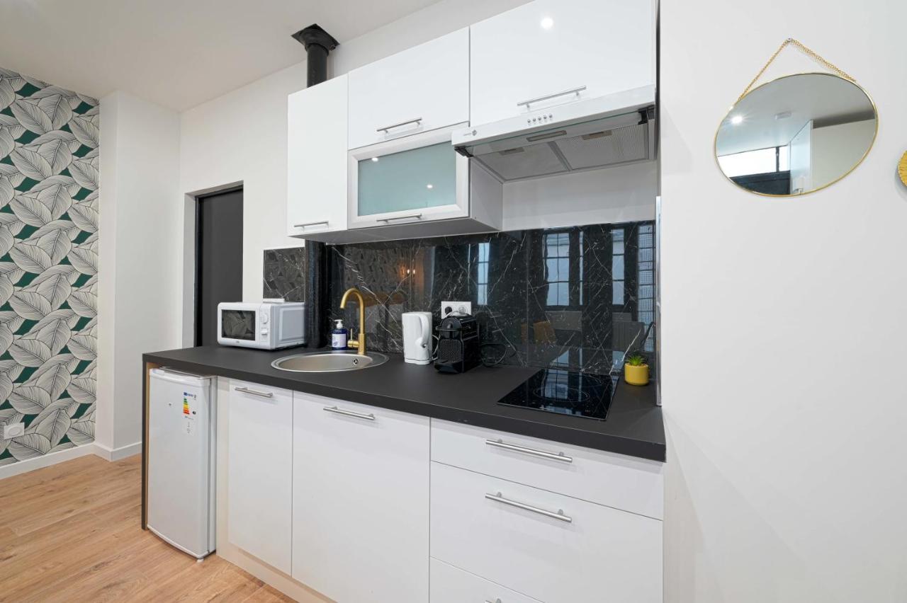 Modern Studio Apartment For 3 Parigi Esterno foto
