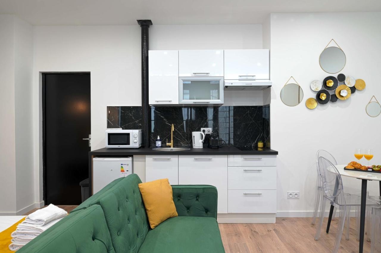 Modern Studio Apartment For 3 Parigi Esterno foto